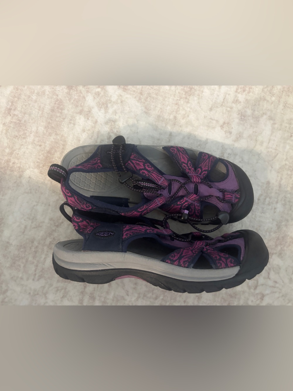 Keen Women's Purple and Black Outdoor Sport Sandals - Picture 2 of 2